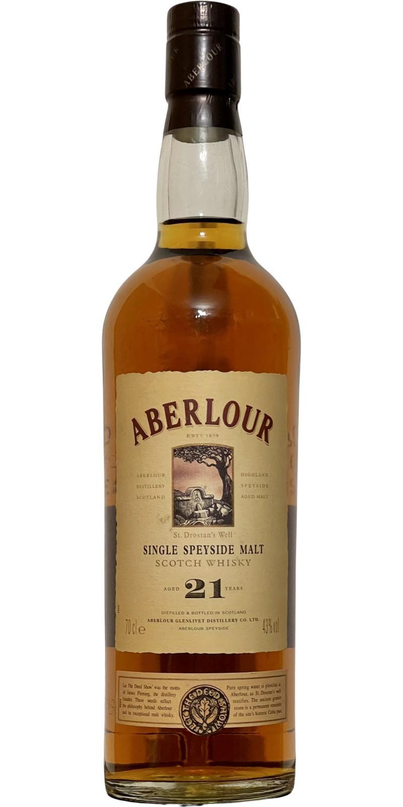Aberlour 21-year-old Limited Edition Of Forty-Two Casks