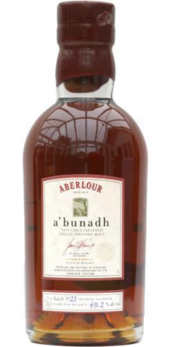 Aberlour A'bunadh batch #23