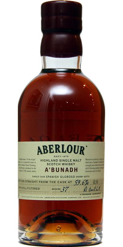 Aberlour A'bunadh batch #37
