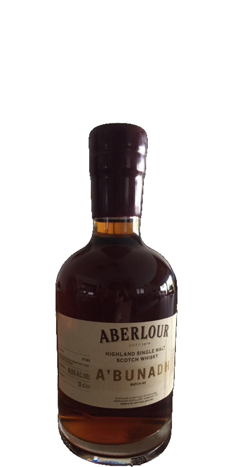 Aberlour A'bunadh batch #43