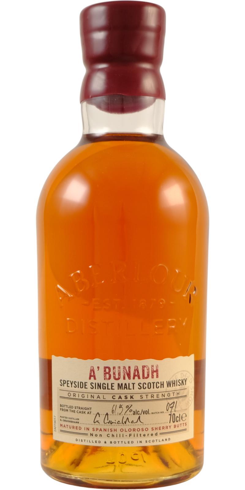 Aberlour A'bunadh batch #71