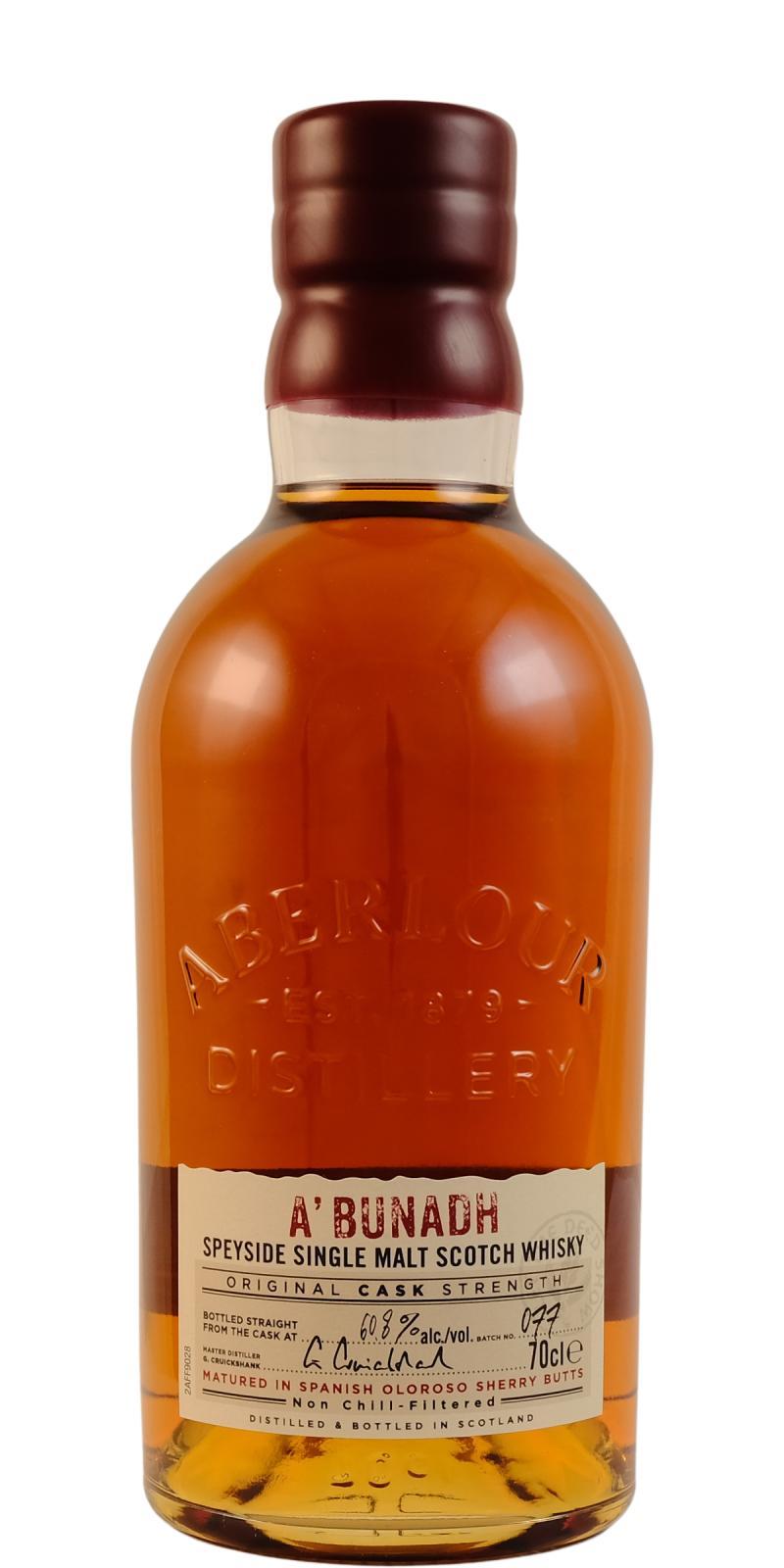 Aberlour A'bunadh batch #77