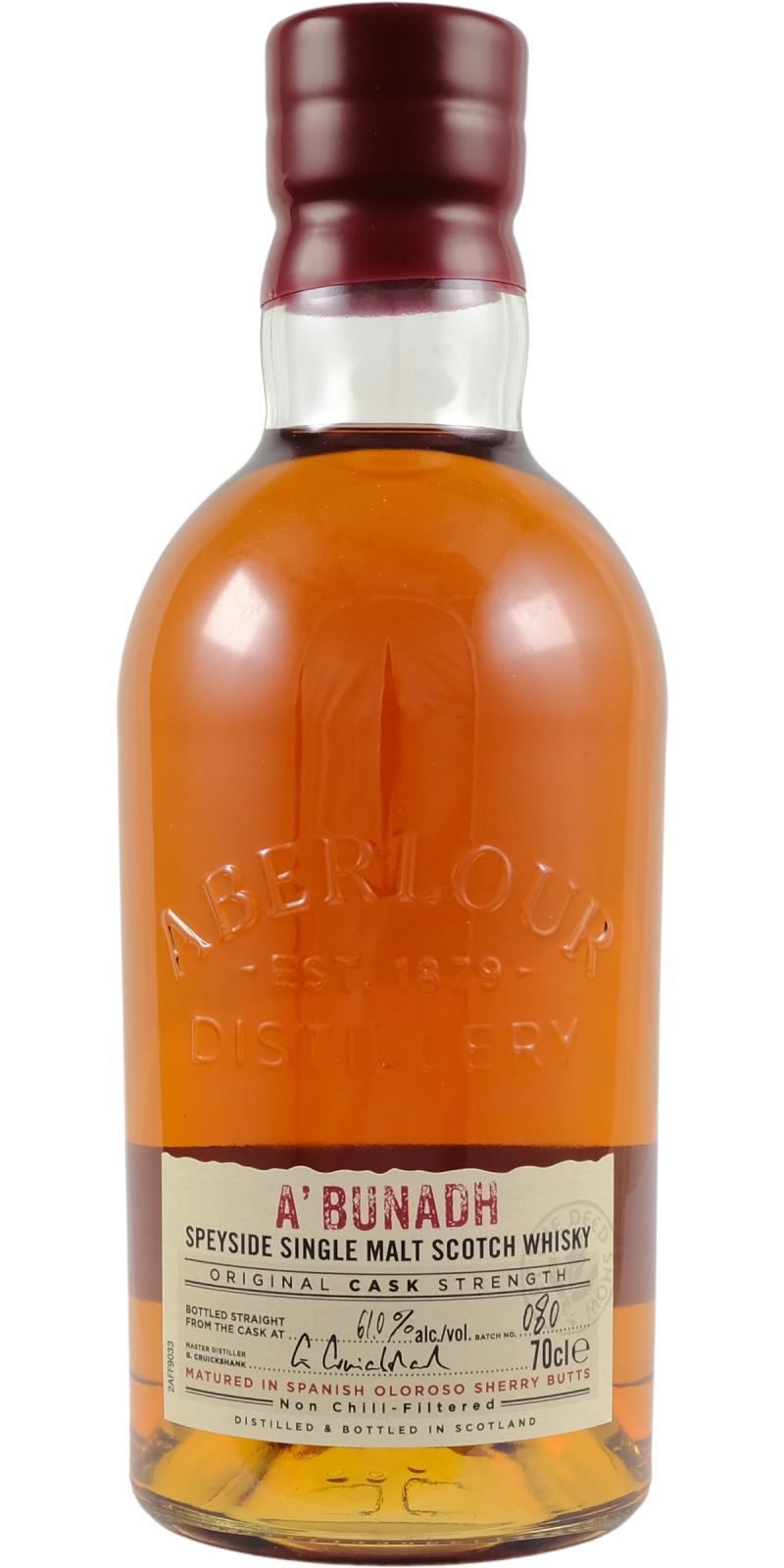 Aberlour A'bunadh batch #80