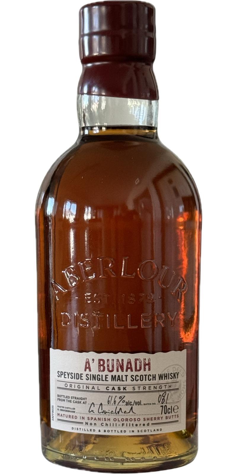 Aberlour A'bunadh batch #81