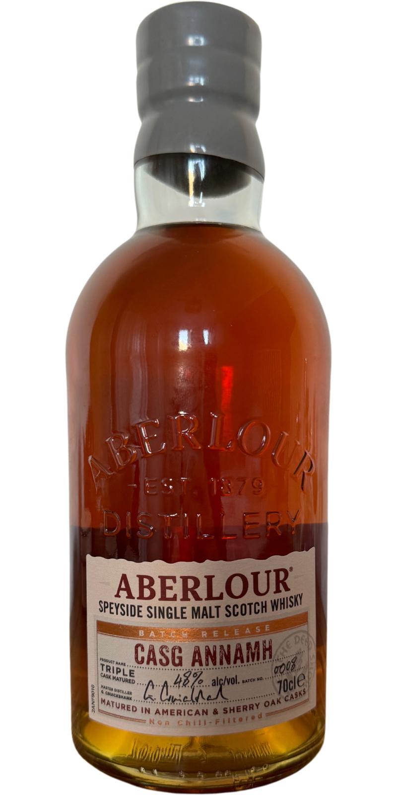 Aberlour Casg Annamh Batch Release