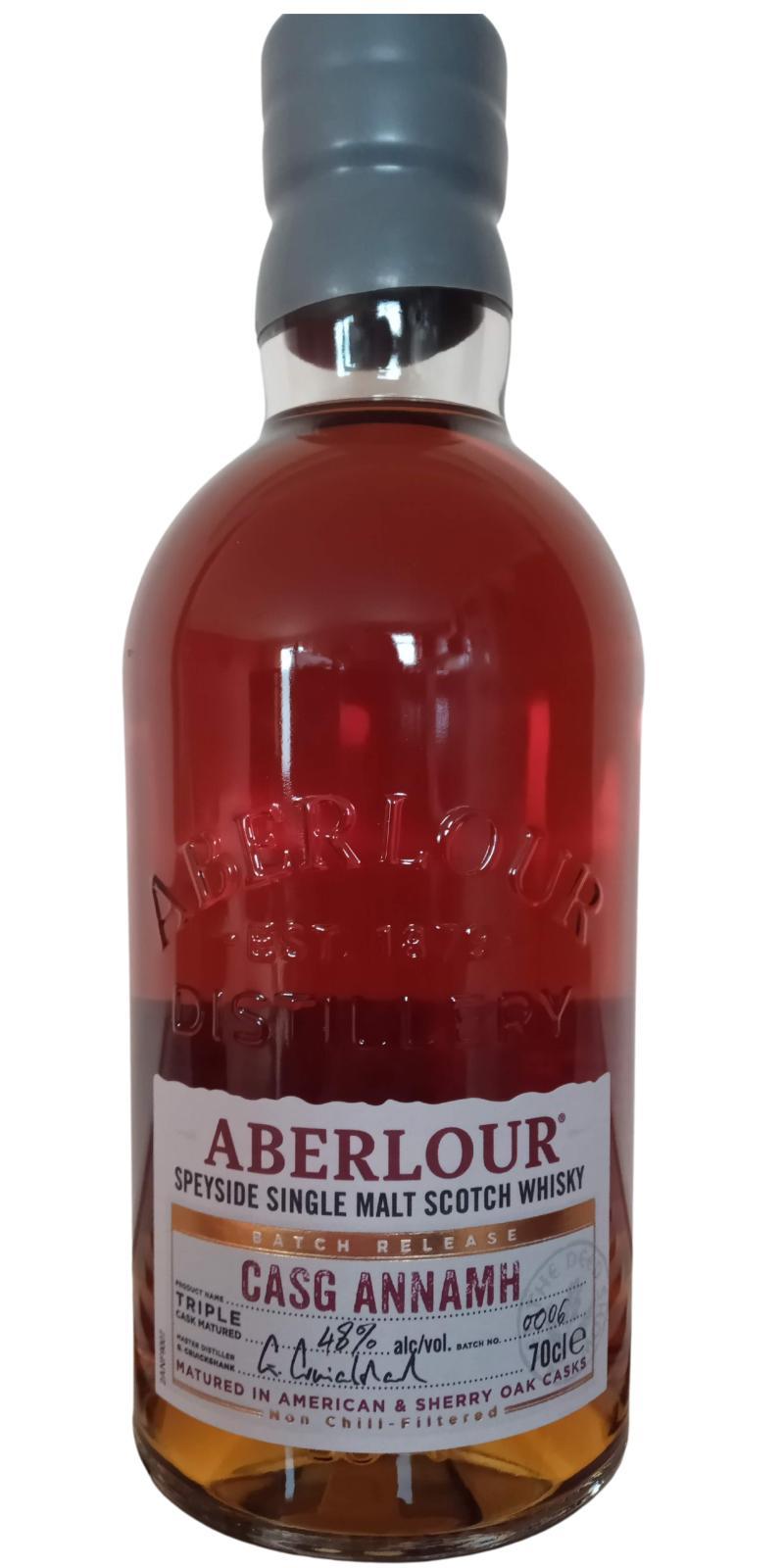 Aberlour Casg Annamh Batch Release