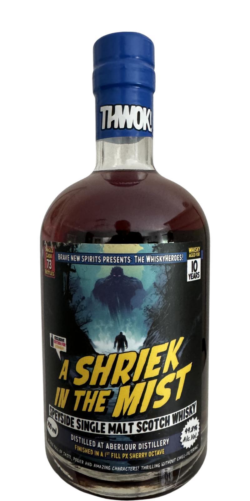 Aberlour 10-year-old BNSp A Shriek In The Mist - The WhiskyHeroes