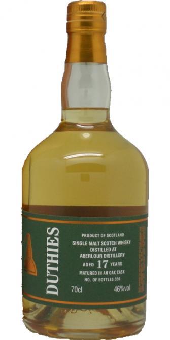 Aberlour 17-year-old CA Duthies