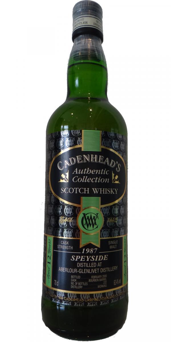 Aberlour 1987 CA Authentic Collection