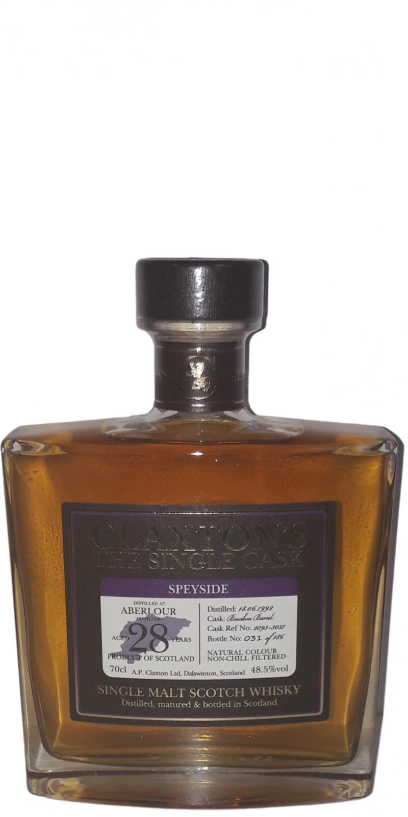 Aberlour 1992 Cl The Single Cask