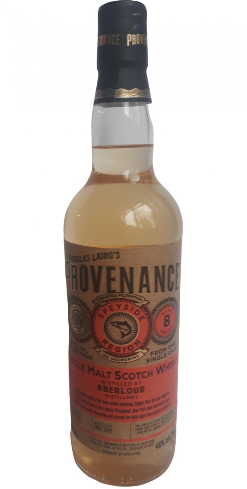 Aberlour 2008 DL Provenance