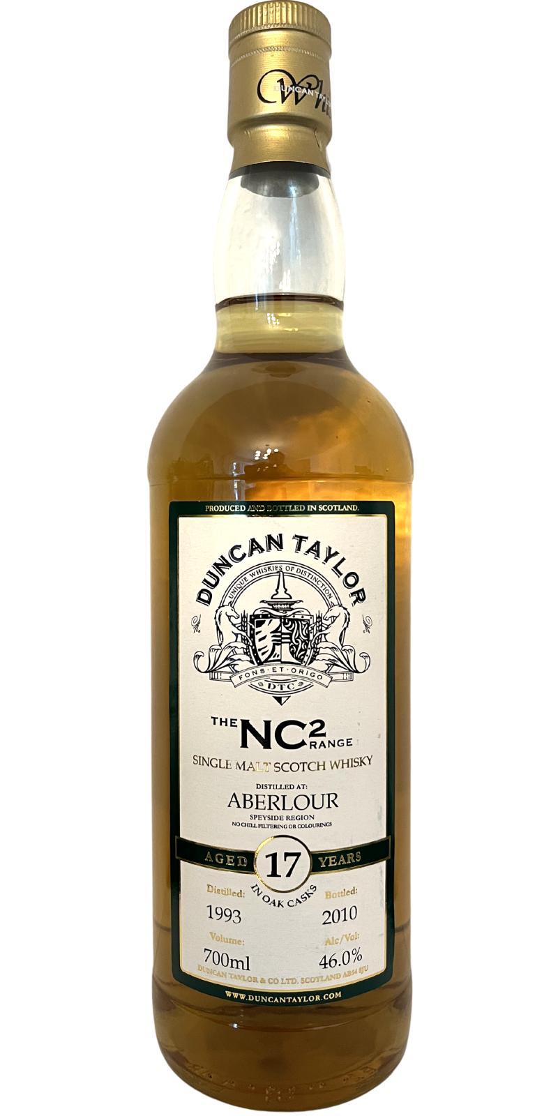 Aberlour 1993 DT NC² Range