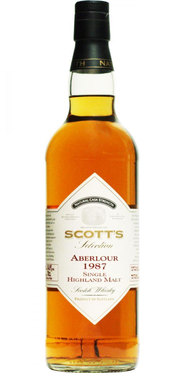 Aberlour 1987 Sc Natural Cask Strength