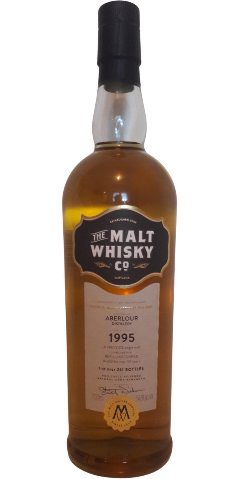 Aberlour 1995 TMWC Single Cask selected by Stuart Nickerson