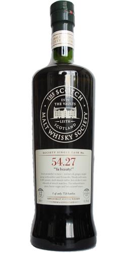 Aberlour 1996 SMWS 54.27 "Ya beauty!"