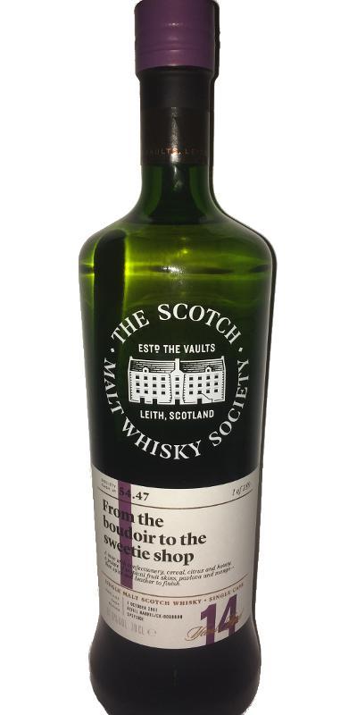 Aberlour 2002 SMWS 54.47 From the boudoir to the sweetie shop