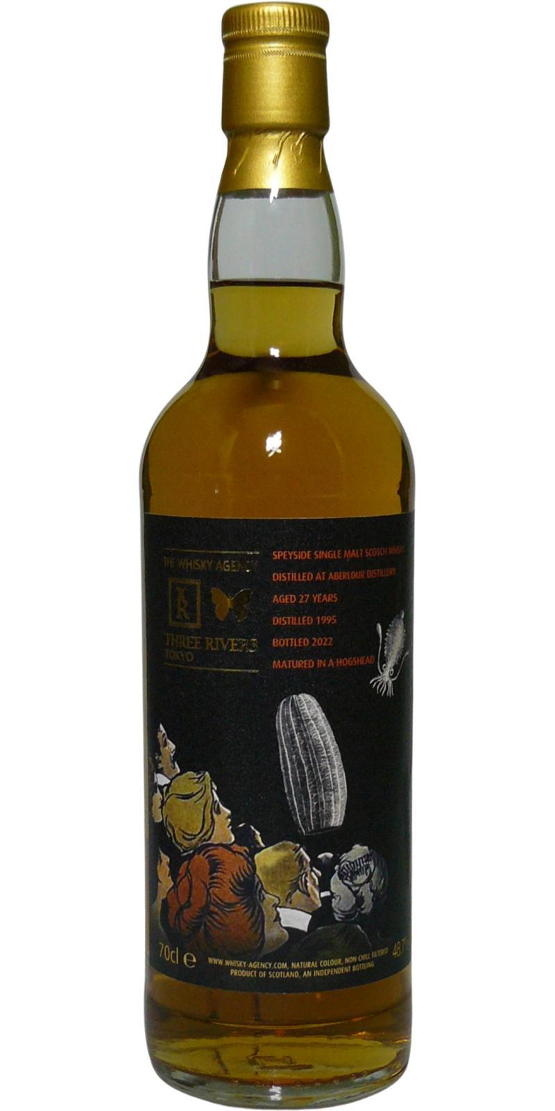 Aberlour 1995 TWA with Three Rivers Tokyo