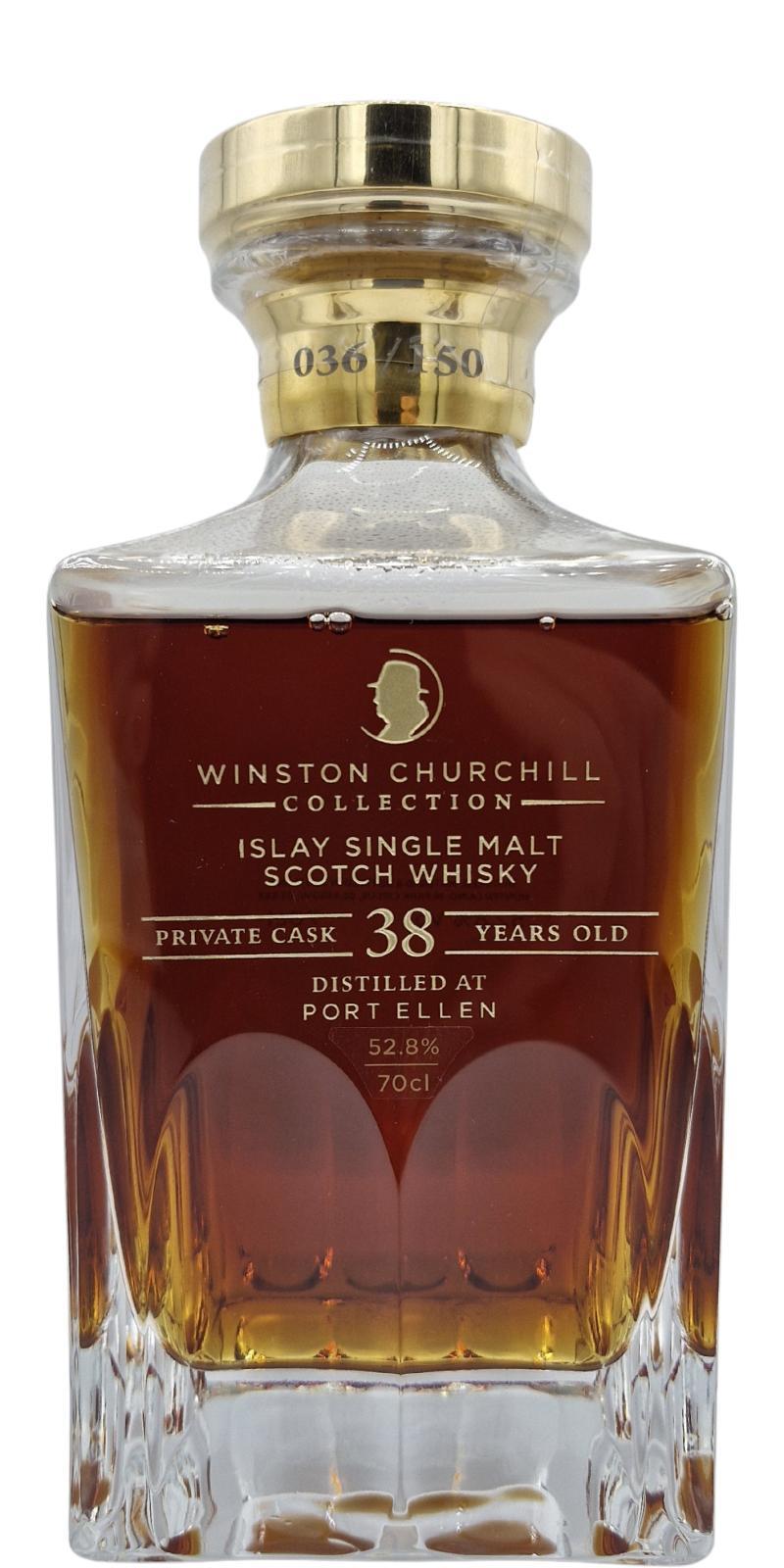 Port Ellen 1983  Winston Churchill Spirit Collection - Private Cask