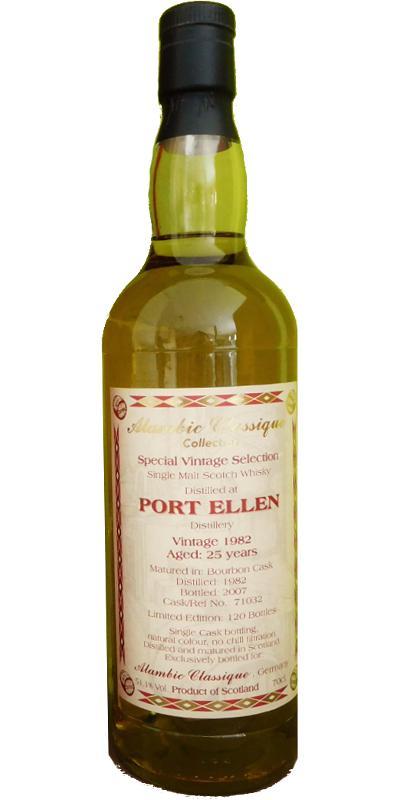 Port Ellen 1982 AC  Special Vintage Selection