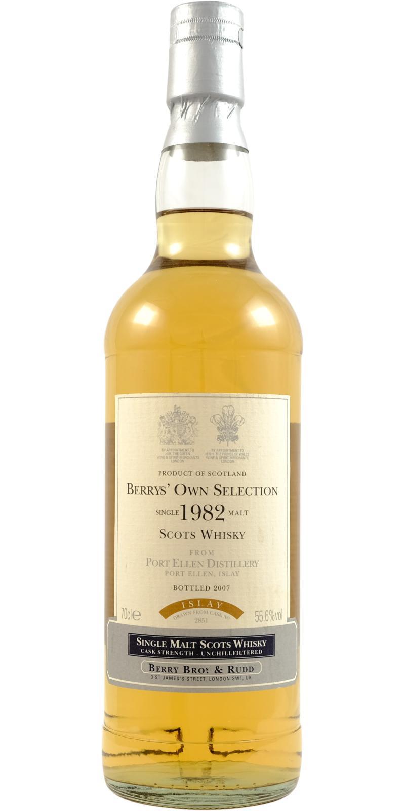 Port Ellen 1982 BR  Berrys' Own Selection