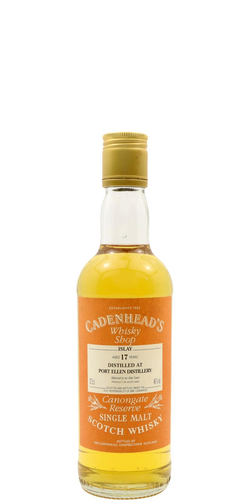 Port Ellen 17-year-old CA  Canongate Reserve