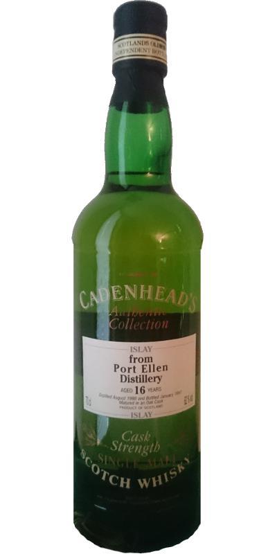 Port Ellen 1980 CA  Authentic Collection