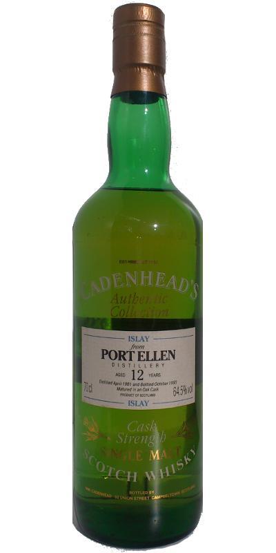 Port Ellen 1981 CA  Authentic Collection