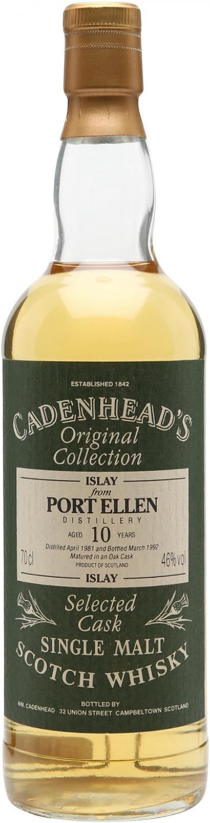 Port Ellen 1981 CA  Original Collection