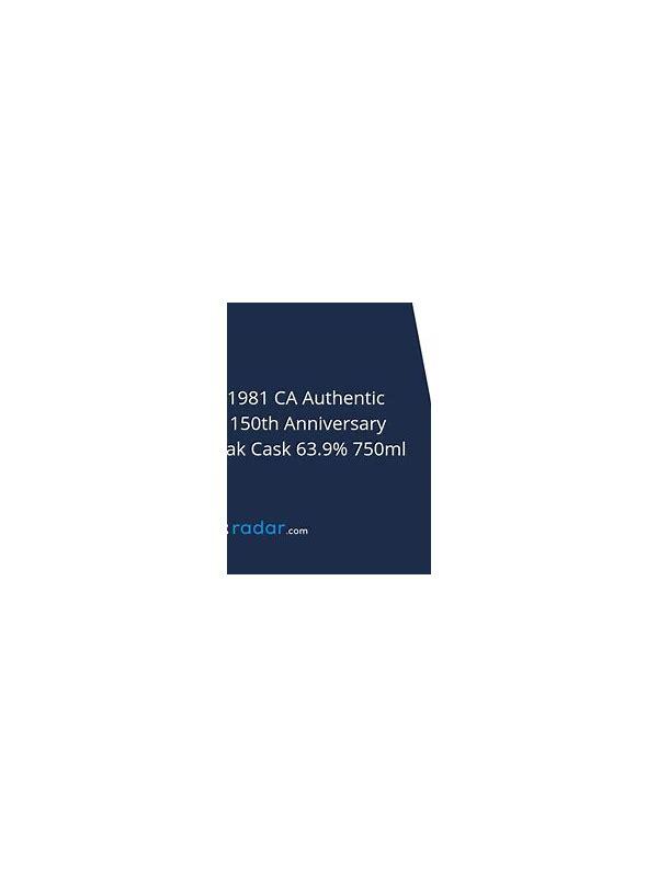 Port Ellen 1981 CA  Authentic Collection - 150th Anniversary Bottling