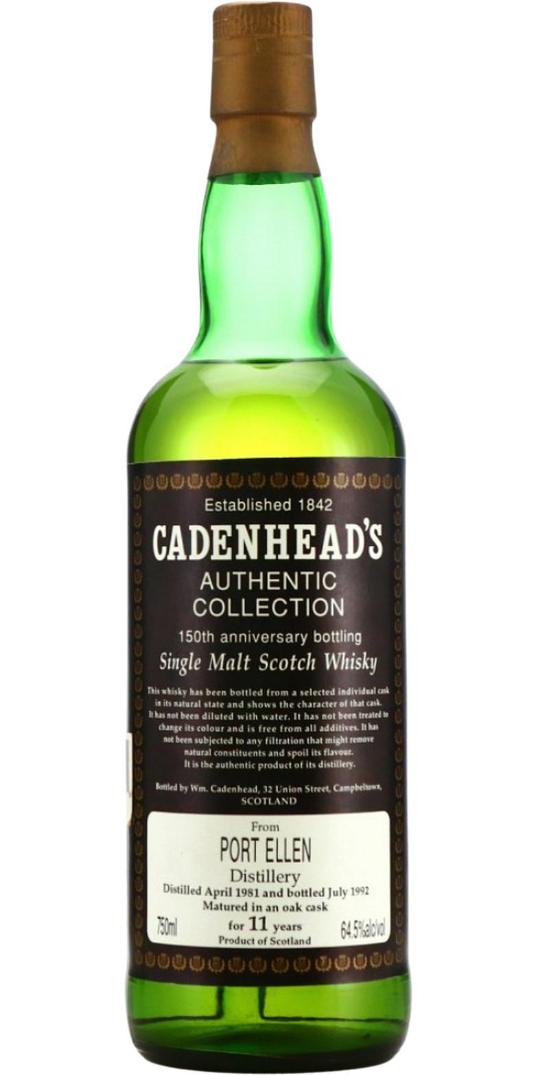 Port Ellen 1981 CA  Authentic Collection - 150th Anniversary Bottling
