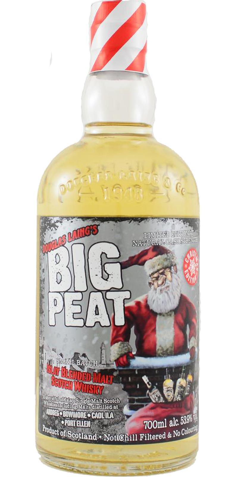 Big Peat Christmas Edition DL  Limited Edition at Natural Cask Strength