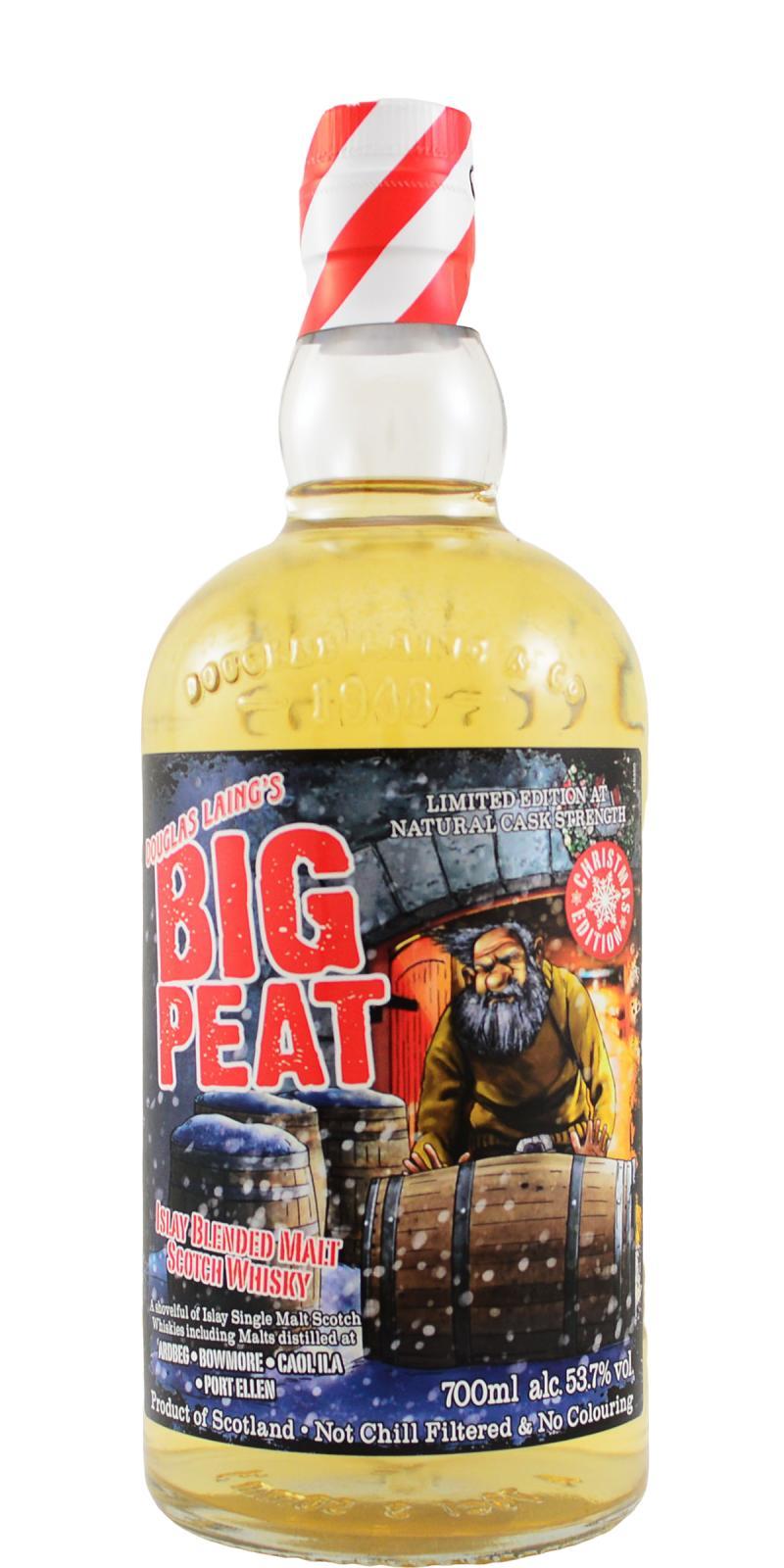 Big Peat Christmas Edition DL  Limited Edition at Natural Cask Strength