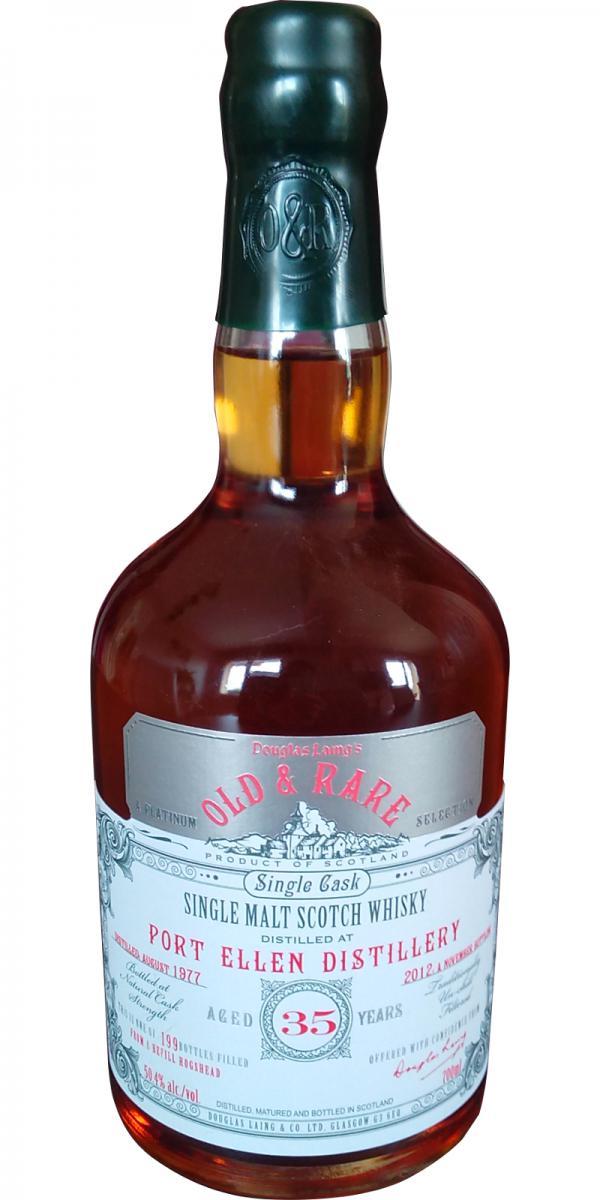 Port Ellen 1977 DL  Old & Rare - The Platinum Selection