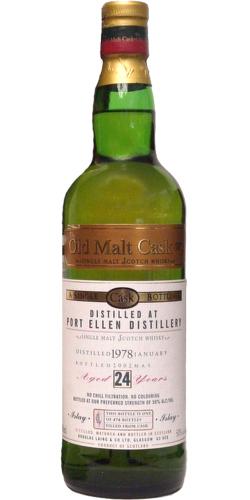 Port Ellen 1978 DL  The Old Malt Cask