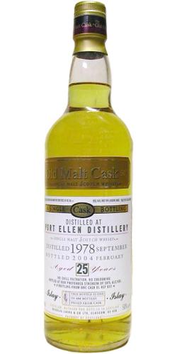 Port Ellen 1978 DL  The Old Malt Cask