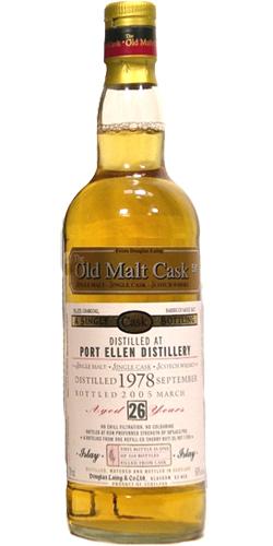 Port Ellen 1978 DL  The Old Malt Cask