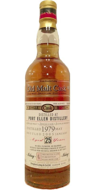 Port Ellen 1979 DL  The Old Malt Cask