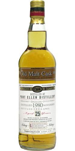 Port Ellen 1980 DL  The Old Malt Cask
