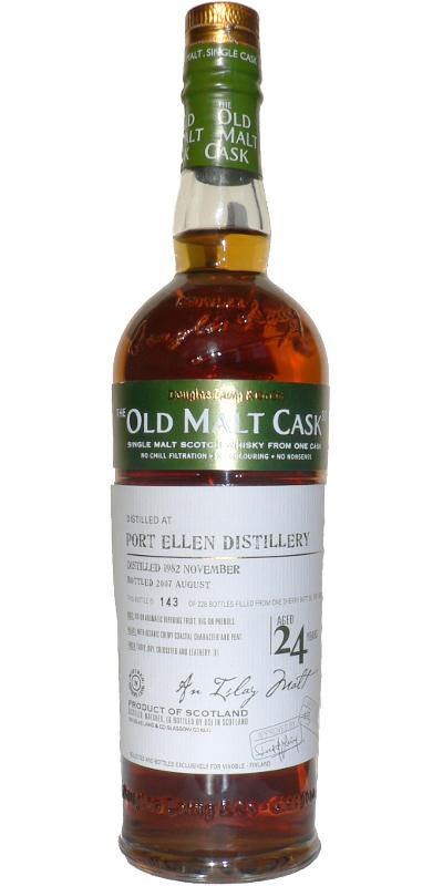 Port Ellen 1982 DL  The Old Malt Cask