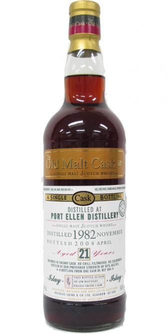 Port Ellen 1982 DL  The Old Malt Cask