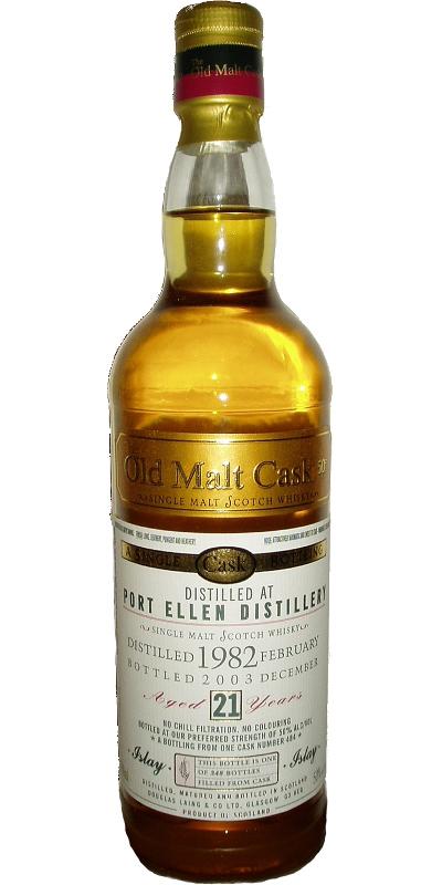 Port Ellen 1982 DL  The Old Malt Cask