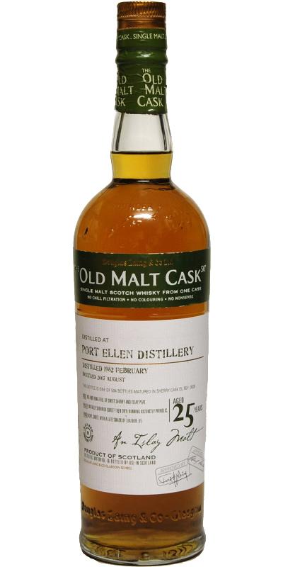 Port Ellen 1982 DL  The Old Malt Cask