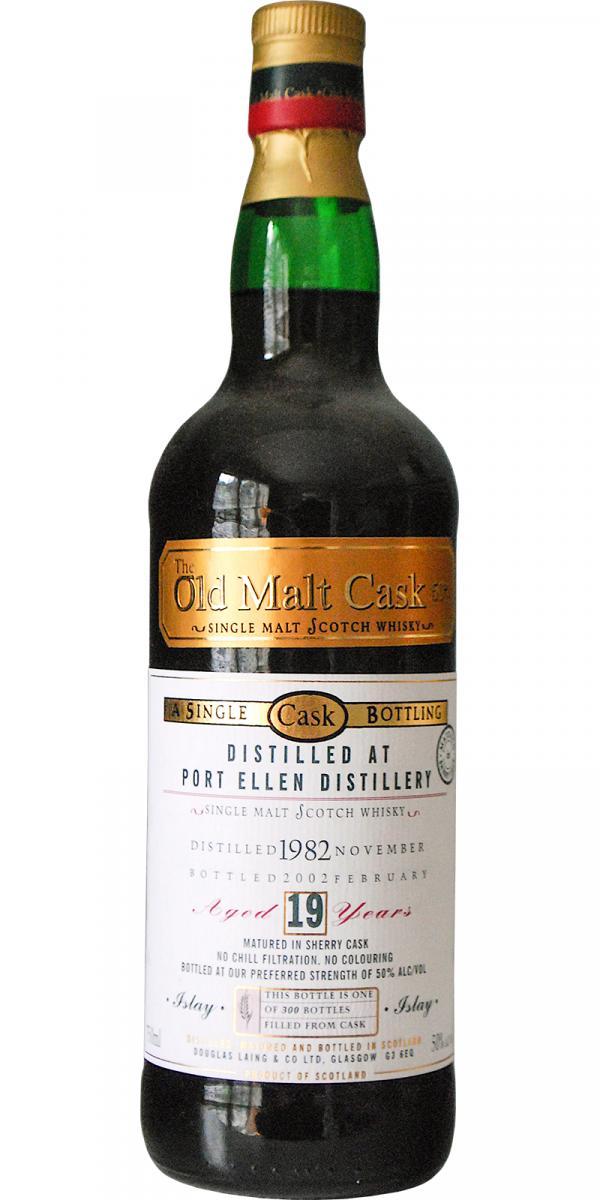 Port Ellen 1982 DL  The Old Malt Cask