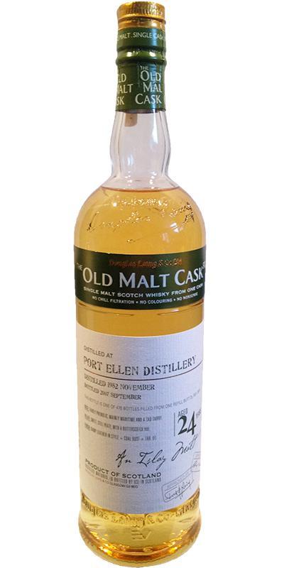 Port Ellen 1982 DL  The Old Malt Cask