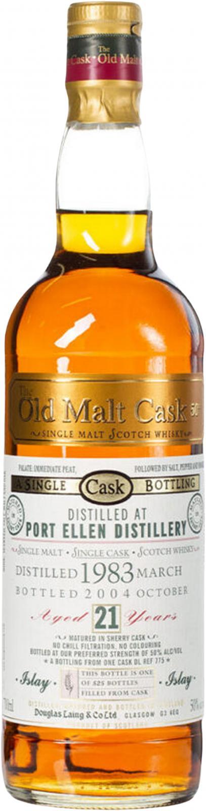 Port Ellen 1983 DL  The Old Malt Cask