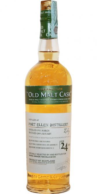 Port Ellen 1983 DL  The Old Malt Cask