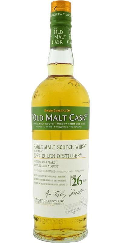 Port Ellen 1983 DL  The Old Malt Cask