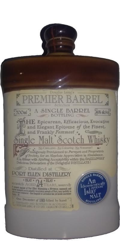Port Ellen 24-year-old DL  Premier Barrel Selection