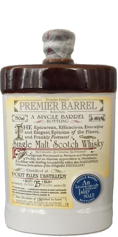 Port Ellen 25-year-old DL  Premier Barrel Selection