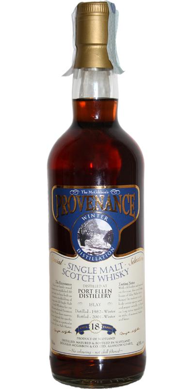 Port Ellen 1982 McG  McGibbon's Provenance